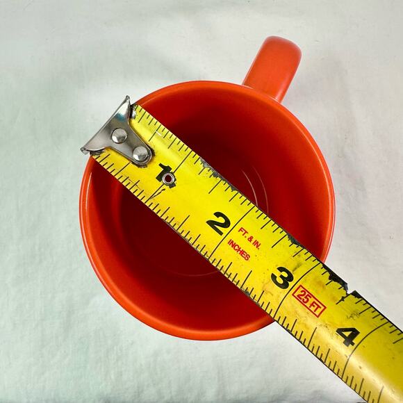 3/$20 Orca Coatings Friends Not Food Animals White Orange Ceramic Coffee Mug - Picture 6 of 7